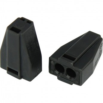 Экспресс-клемма с пастой REXANT СМК 773-302, 2-проводная до 2,5 мм² серая, (блистер 5шт.) Экспресс-клемма с пастой REXANT СМК 773-302, 2-проводная до 2,5 мм² серая, (блистер 5шт.)