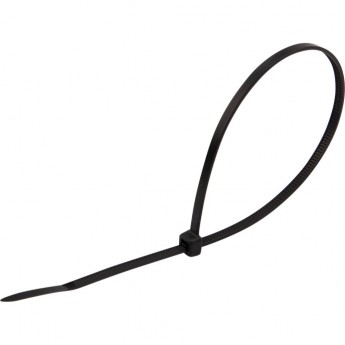 Хомут-стяжка REXANT нейлоновая 250x3.6 мм черная, 25 шт. Хомут-стяжка REXANT нейлоновая 250x3.6 мм черная, 25 шт.
