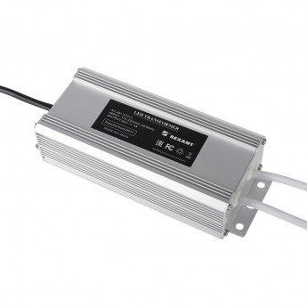Источник питания тонкий REXANT 220 V AC/24 V DC 3 А 72 W с проводами, влагозащищенный (IP67)