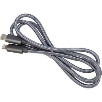 Кабель REXANT Type-C - Lightning PD, 1 м, нейлон, серый Кабель REXANT Type-C - Lightning PD, 1 м, нейлон, серый