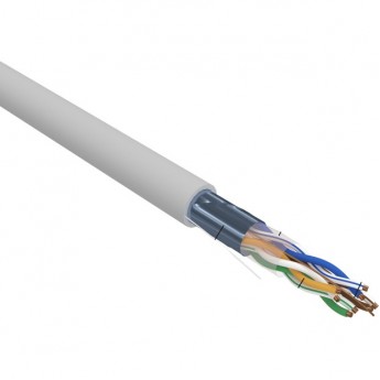 Кабель витая пара REXANT PRO F/UTP, CAT 5e, ZH нг(А)-HF, 2х2х0,52 мм, 24AWG, INDOOR, SOLID, серый, 305 м Кабель витая пара REXANT PRO F/UTP, CAT 5e, ZH нг(А)-HF, 2х2х0,52 мм, 24AWG, INDOOR, SOLID, серый, 305 м