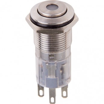 Кнопка антивандальная REXANT 16 12В фикс зеленая