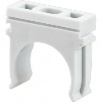 Крепеж-клипса REXANT 25 мм для труб серая, 100 шт. Крепеж-клипса REXANT 25 мм для труб серая, 100 шт.