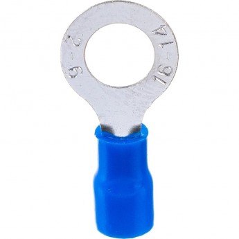 Наконечник кольцевой изолированный REXANT НКи 2.5-6/НКи2-6 ø 6.5 мм 1.5-2.5 мм² синий Наконечник кольцевой изолированный REXANT НКи 2.5-6/НКи2-6 ø 6.5 мм 1.5-2.5 мм² синий