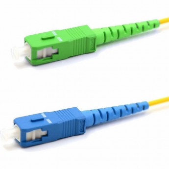 Патч-корд REXANT 9/125 (OS2) SC/APC-SC/UPC LSZH оптический переходной 5м Патч-корд REXANT 9/125 (OS2) SC/APC-SC/UPC LSZH оптический переходной 5м