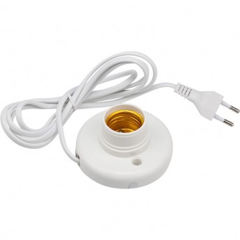 Патрон REXANT E27 пластиковый с удлинительным шнуром 1.5 м Патрон REXANT E27 пластиковый с удлинительным шнуром 1.5 м