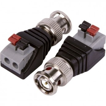 Разъем REXANT BNC штекер с быстрозажимной колодкой блистер Разъем REXANT BNC штекер с быстрозажимной колодкой блистер