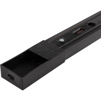 Шинопровод REXANT однофазный с кабельным вводом и заглушкой 1 м черный Шинопровод REXANT однофазный с кабельным вводом и заглушкой 1 м черный