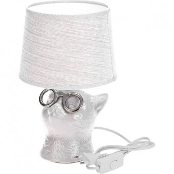 Светильник декоративный REXANT "КОТ В ОЧКАХ" цоколь Е14 40Вт белый Светильник декоративный REXANT "КОТ В ОЧКАХ" цоколь Е14 40Вт белый