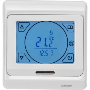 Терморегулятор сенсорный REXANT R91XT с автоматическим программированием, 3680 Вт Терморегулятор сенсорный REXANT R91XT с автоматическим программированием, 3680 Вт