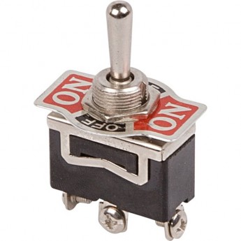 Тумблер REXANT KN-103 250V 15А (3c) ON-OFF-ON однополюсный Тумблер REXANT KN-103 250V 15А (3c) ON-OFF-ON однополюсный