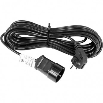 Удлинитель-шнур REXANT ПВС 3х0.75 1300 Вт 20 м с/з черный Удлинитель-шнур REXANT ПВС 3х0.75 1300 Вт 20 м с/з черный