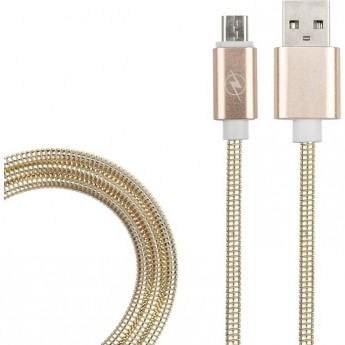 USB кабель REXANT micro USB, золото металл, 1 м USB кабель REXANT micro USB, золото металл, 1 м